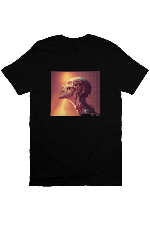 God is Manmade_v1 (BLK) Bella Canvas T Shirt