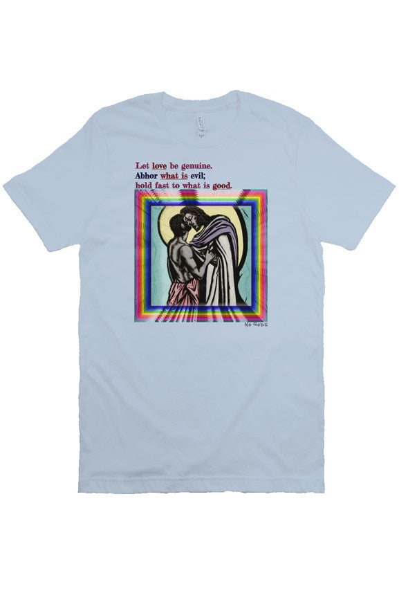 Let Love Be Genuine_v1 (blue) T Shirt