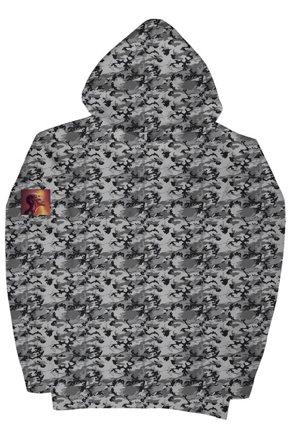 God is Man-Made Camo Hoodie