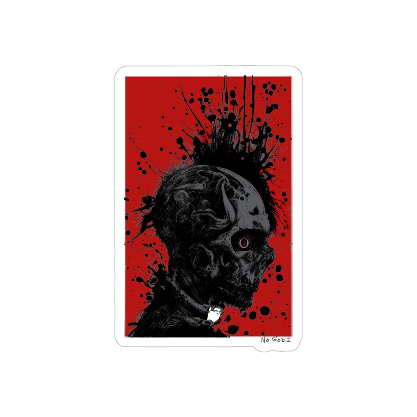 Die Priest Die -Die Cut Sticker, 1pc