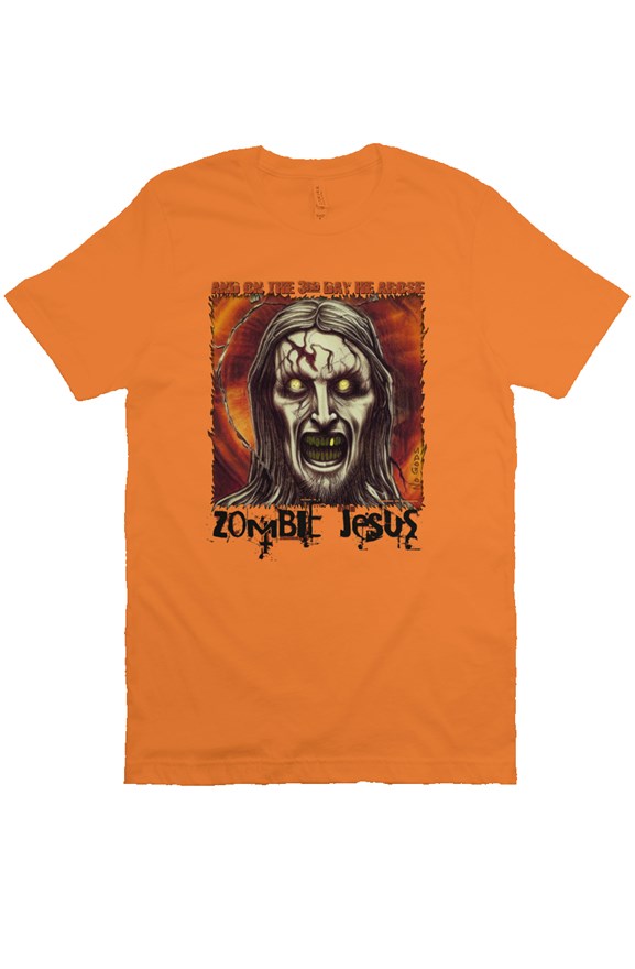 Zombie Jesus (orange) T Shirt
