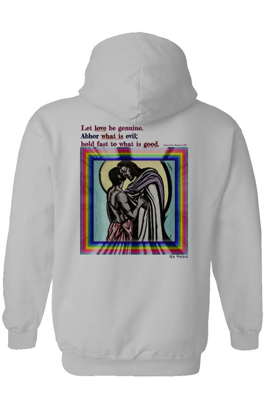Let Love Be Genuine (white) Hoodie