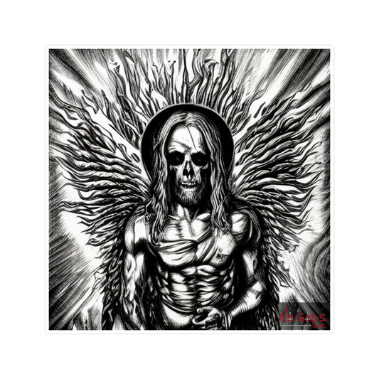 Jesus Burns in Hell Vinyl Die-Cut Sticker