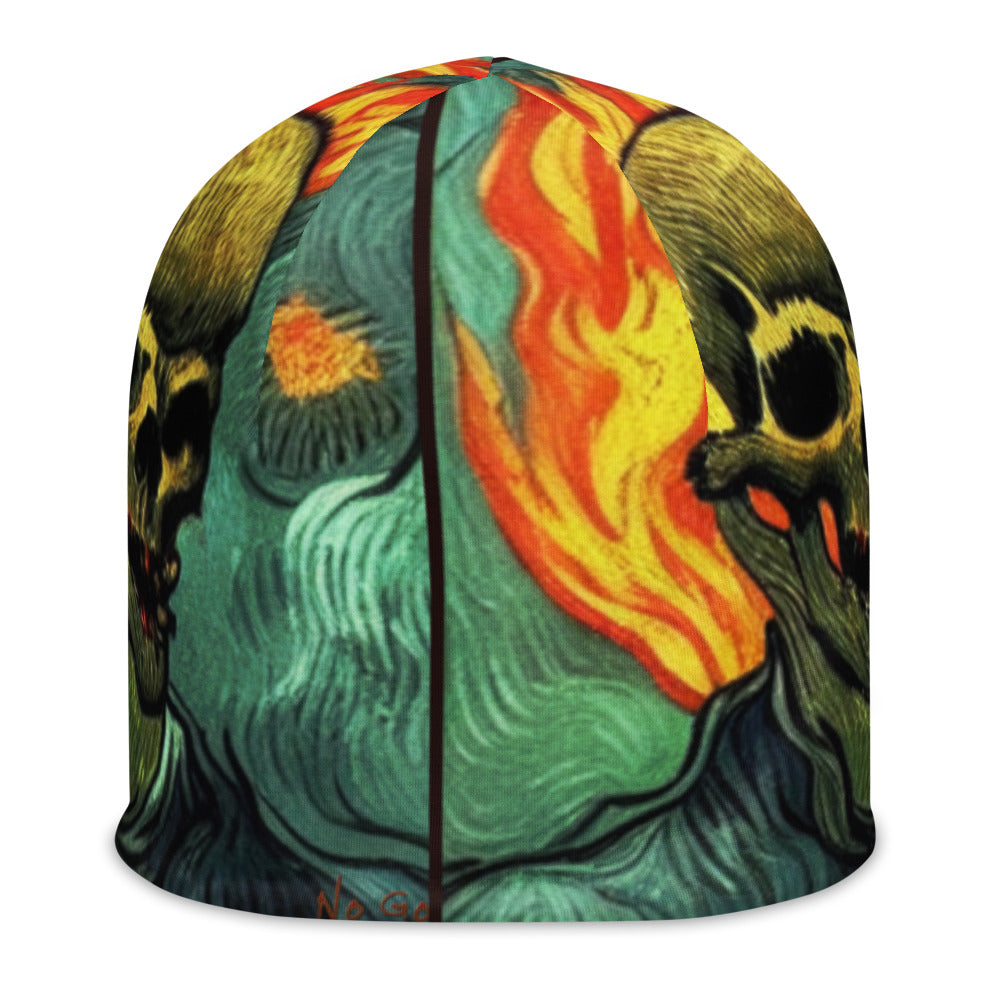 Dead Van Gogh All-Over Print Beanie