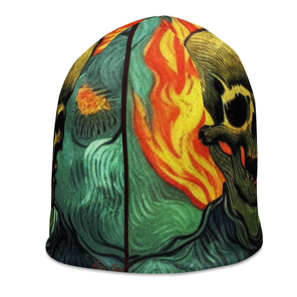 Dead Van Gogh All-Over Print Beanie