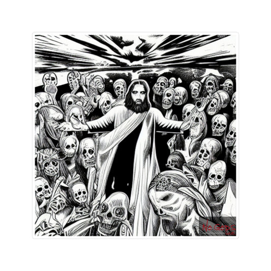 Jesus & Friends Vinyl Die-Cut Sticker