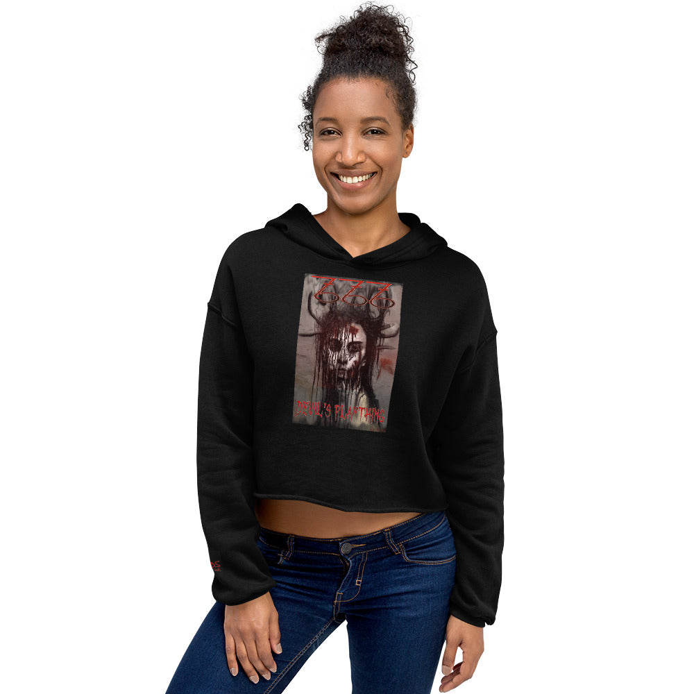 Devil's Plaything Crop Hoodie