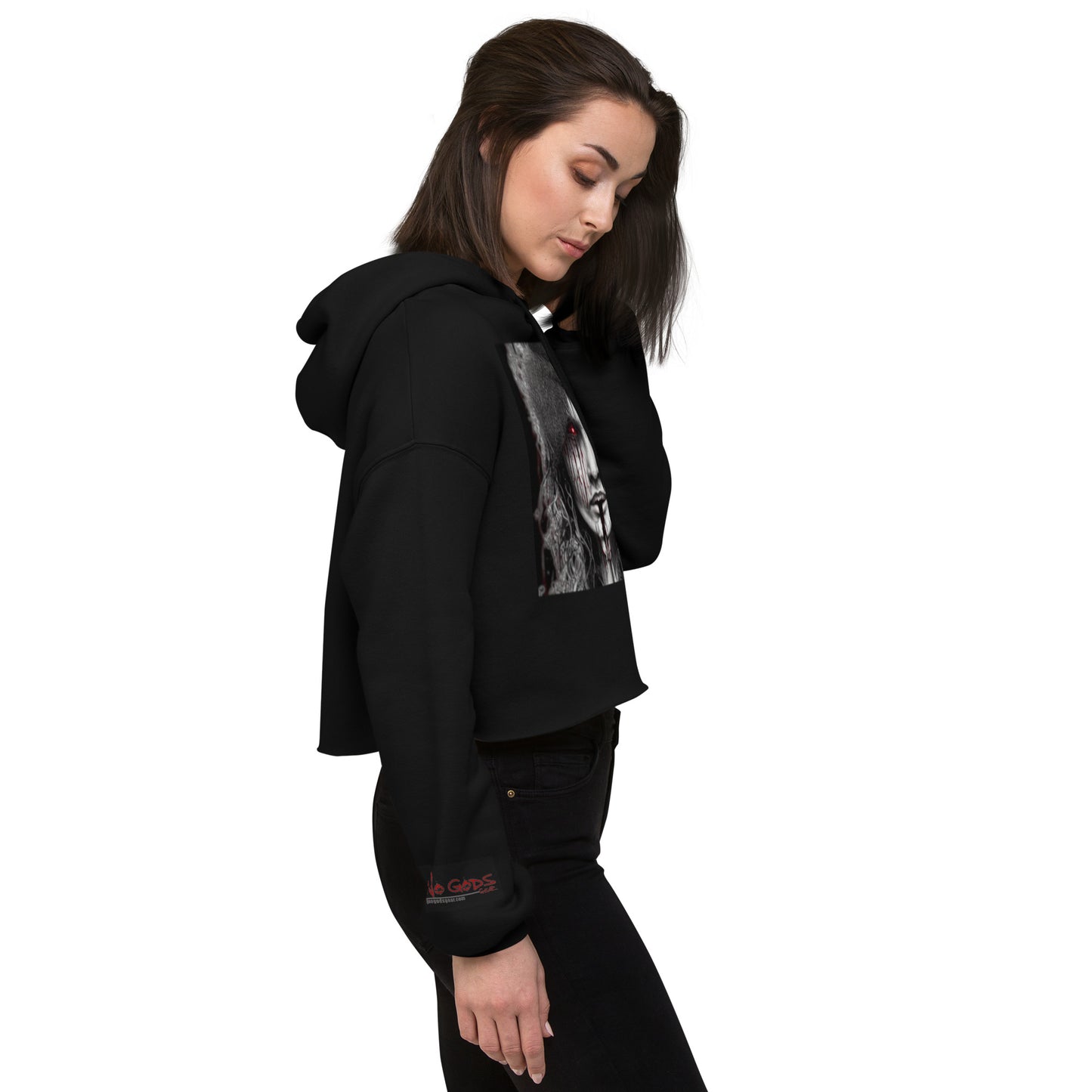 Lilith Crop Hoodie